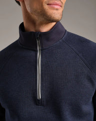 Heritage Midweight 1/4 Zip -- Navy Heather
