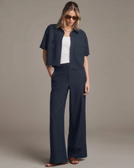 Horizon Shirt -- Navy Blue
