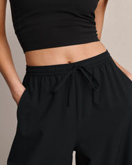 Mirage Ankle Pant -- Pure Black