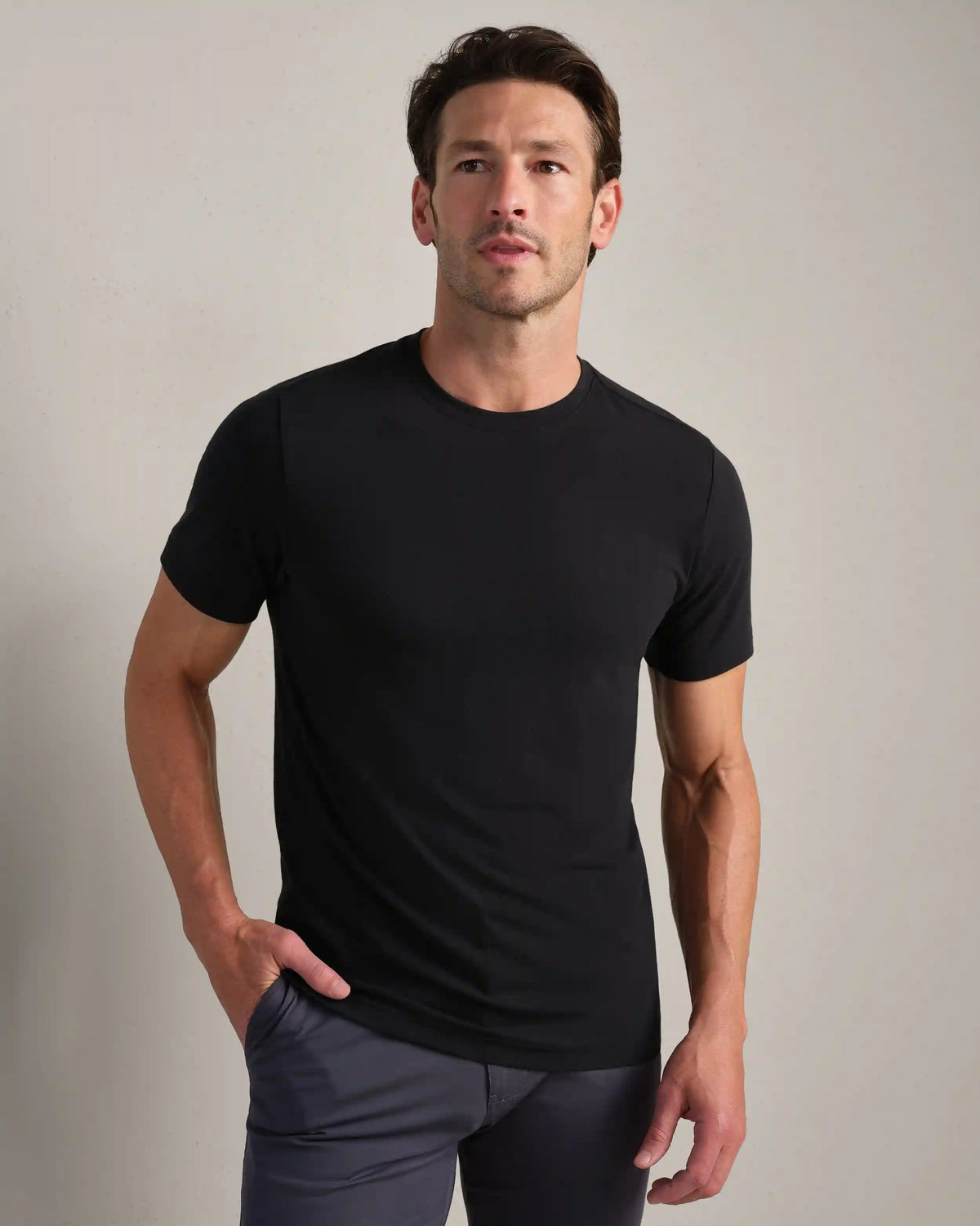 Origin Tee - Slim Fit -- Pure Black