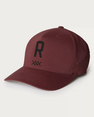 Peak Hat -- Red Mahogany