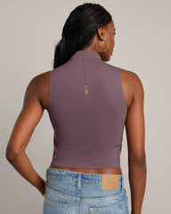 Revive™ Rib Zip Tank -- Deep Mauve