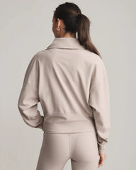 Ripple Full Zip -- Taupe