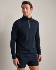 Rise 1/4 Zip -- True Navy
