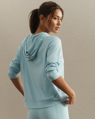 Serene Studio Hoodie -- Pool Blue