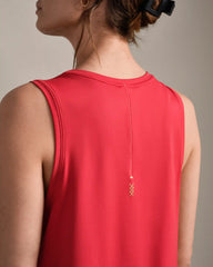 Serene Tank -- Cabana Red