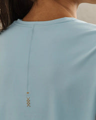 Serene Tee -- Pool Blue