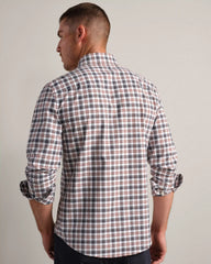 State of Mind Shirt - Slim Fit -- Cinnamon Red Check