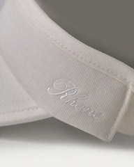 Wide Brim Visor -- White